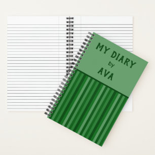 Dunkelgrün mein Tagebuch von Me Strike Journal