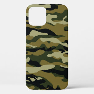 Dunkelgrüne Camouflage Case-Mate iPhone Hülle