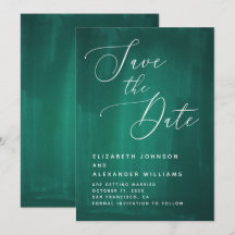 Dunkelgrüne, elegante Schrift. Smaragdkalligraphie