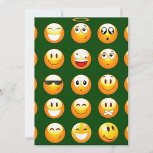 dunkelgrüne Emoji