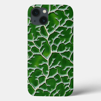 Dunkelgrüne iPhone-Hülle mit Adertextur-Design Case-Mate iPhone Hülle
