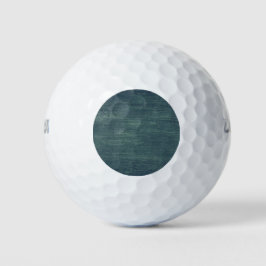 Dunkelgrüne Mauer Golfball