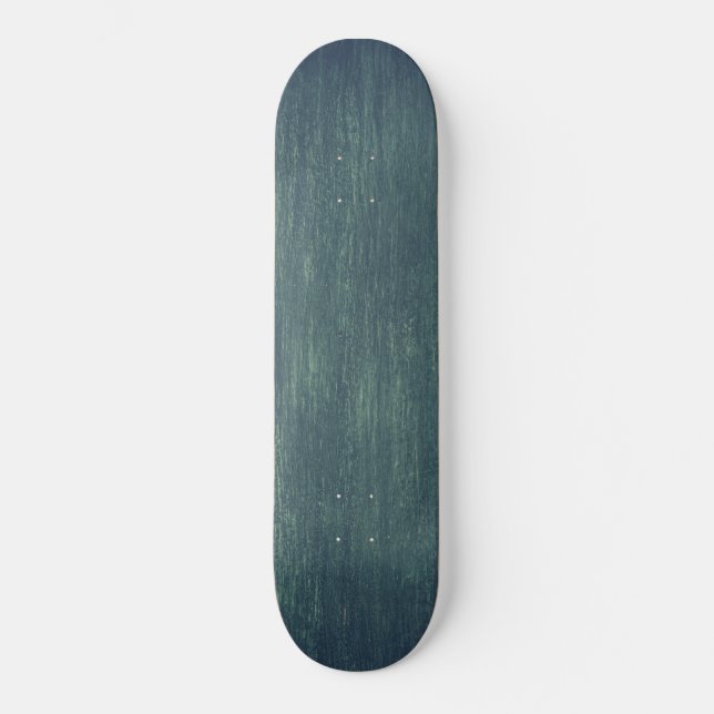 Dunkelgrüne Mauer Skateboard (Vorderseite)