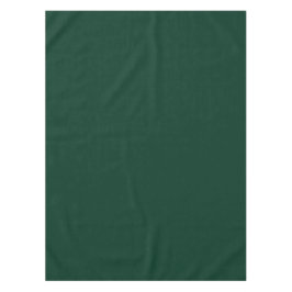 Dunkelgrüne Solid-Farbe Tischdecke