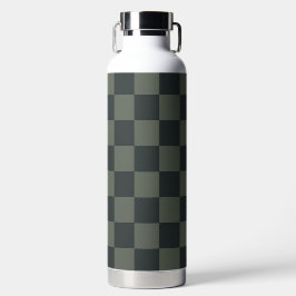 Dunkelgrüne Tafel Trinkflasche