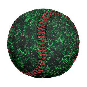 Dunkelgrüne Textur, zerstört oder korrodiert Baseball