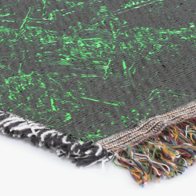 Dunkelgrüne Textur, zerstört oder korrodiert Decke (Ecke)