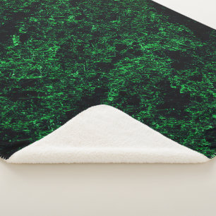 Dunkelgrüne Textur, zerstört oder korrodiert Sherpadecke