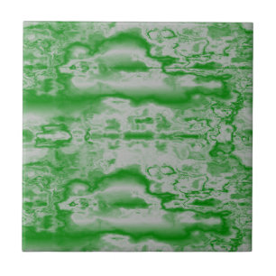 Dunkelgrüner und grauer Marmor Fliese