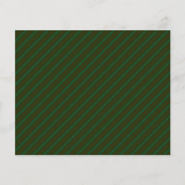 Dunkelgrünes, diagonales Muster. (Vorderseite)