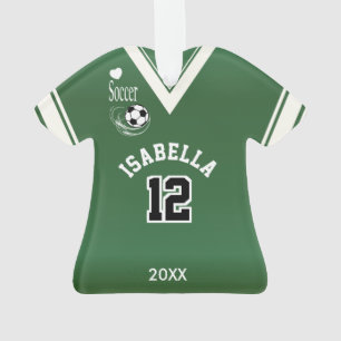 Dunkelgrünes Shirt Ornament