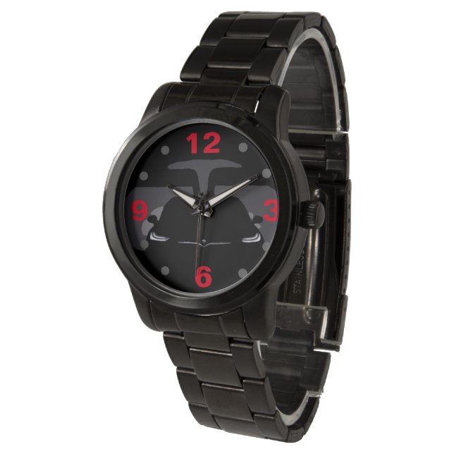 Dunkelheit Armbanduhr (Schrägansicht)