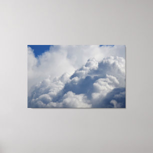 Dunkelheit bewölkt Himmel-Foto Leinwanddruck