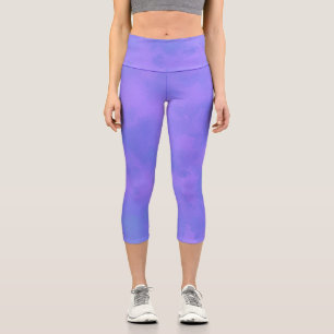 Dunkelheit fällt Wolkeneffekt Capri-Leggings Capri Leggings