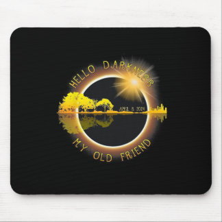 Dunkelheit mein alter Freund Eclipse Mousepad