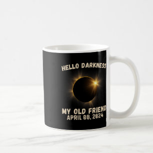Dunkelheit mein alter Freund Eclipse Solar Eclipse Kaffeetasse
