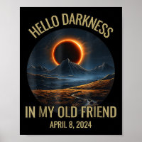 Dunkelheit mein alter Freund Funny 2024 Solar Ecli
