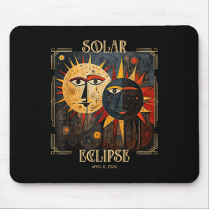 Dunkelheit meine alte Freundin Cat Solar Eclipse A Mousepad