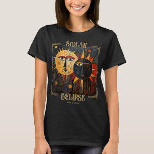 Dunkelheit meine alte Freundin Cat Solar Eclipse A T-Shirt
