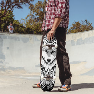 Dunkelheit Pierce Wolf Schwarze Farbe Skateboard