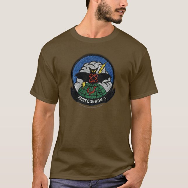 Dunkelheits-Shirt des Fleckens VQ-1 T-Shirt (Vorderseite)