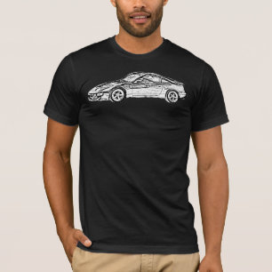 Dunkelheits-T - Shirt Nissans 300ZX