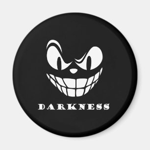 Dunkelheitsmonster-Gesicht Magnet