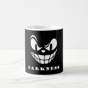 Dunkelmonstergesicht Kaffeetasse