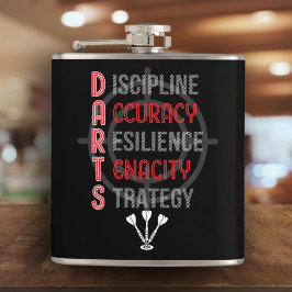 DUNKELN: Die Kernprinzipien Flask 8 oz. Flachmann