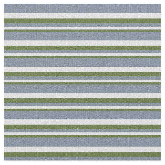 Dunkelofengrün, Lavendel und Lichtschiefer Grau Stoff (Nahaufnahme)