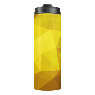 Dunkelorange polygonal. Eine völlig neue Farbillus Thermosbecher