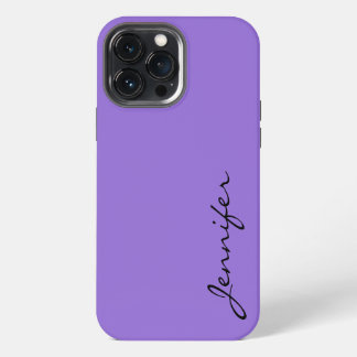 Dunkelpastellfarbener lila Hintergrund iPhone 13 Pro Max Hülle
