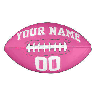 DUNKELPINK UND WEISS FOOTBALL