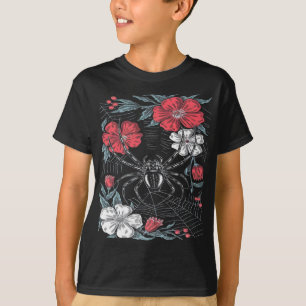 Dunkelromantische Spinne T-Shirt