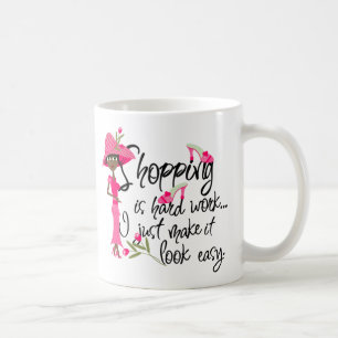 Dunkelrosa-Mode-Tasse Kaffeetasse