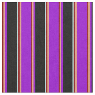 Dunkelrot, Dunkler Lachs, Dunkle Violette, Schwarz Stoff