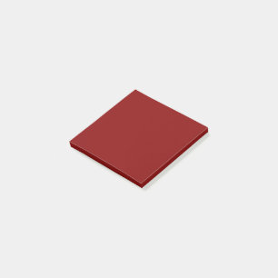 Dunkelrot (feste Farbe) Post-it Klebezettel