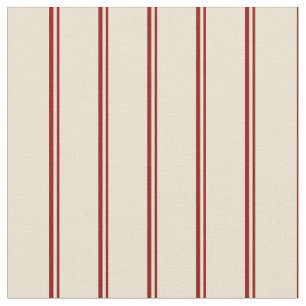 Dunkelrot und Beige farbige Muster Stoff