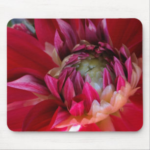 dunkelrote Blüte Mousepad
