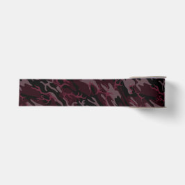 Dunkelrote Camouflage Ripsband