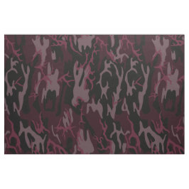 Dunkelrote Camouflage Stoff