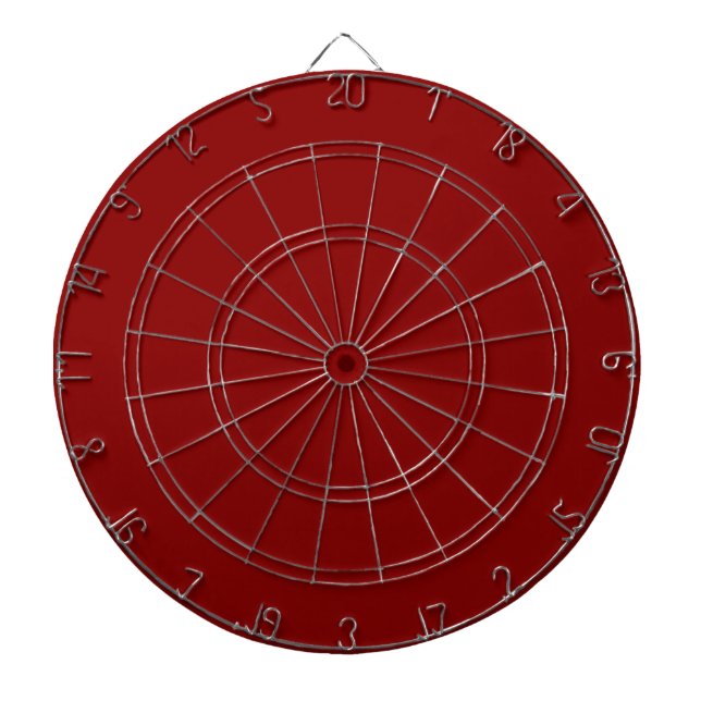 Dunkelrote Farbe Dartscheibe (vorne)