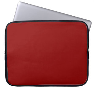Dunkelrote Farbe Laptopschutzhülle