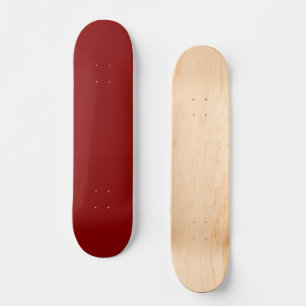 Dunkelrote Farbe Skateboard