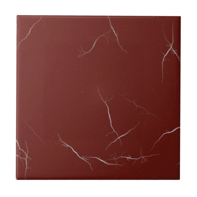 Dunkelrote Simulations-Marmor-Fliese Fliese (Vorderseite)
