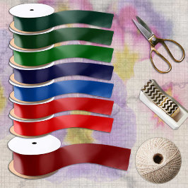 Dunkelrote Weihnachtsfarbe solide minimalistisch Satinband