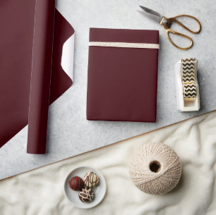 Dunkelroter Mönch Geschenkpapier