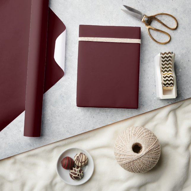 Dunkelroter Mönch Geschenkpapier (Basteln)