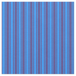 Dunkelschiefer Blau und blaues Linse/Streifenmuste Stoff