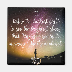 Dunkelster Nachtmagnet Magnet